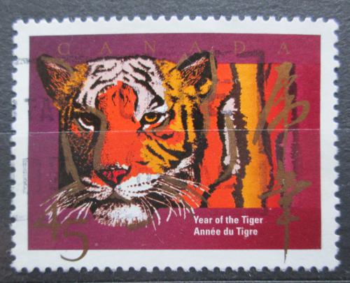 Poštová známka Kanada 1998 Tiger Mi# 1652