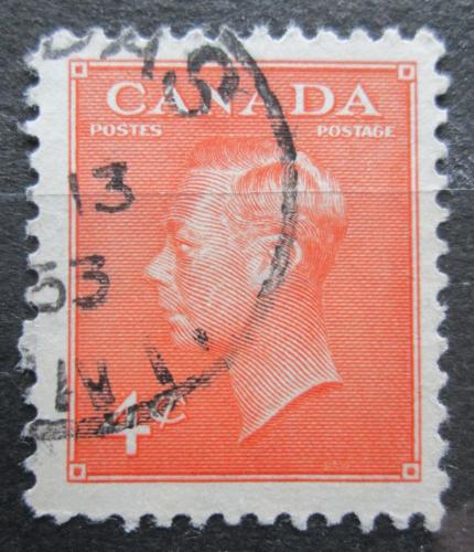 Poštová známka Kanada 1951 Krá¾ Juraj VI. Mi# 255 A