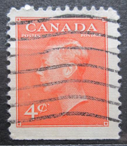 Poštová známka Kanada 1951 Krá¾ Juraj VI. Mi# 255 E