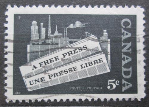 Potov znmka Kanada 1958 Svoboda tisku Mi# 322 - zvi obrzok