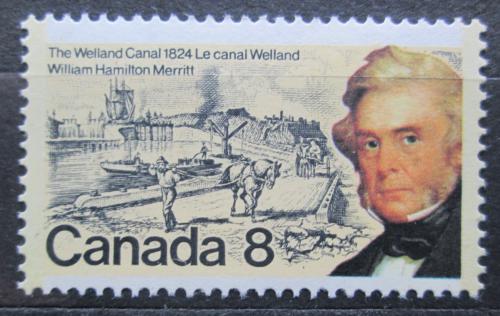 Potovn znmka Kanada 1974 William Hamilton Merritt Mi# 581 - zvi obrzok