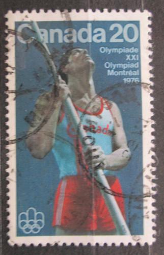 Poštová známka Kanada 1975 LOH Montreal, skok o tyèi Mi# 597