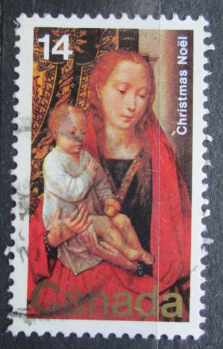 Poštová známka Kanada 1978 Vianoce, Panna Marie Mi# 709