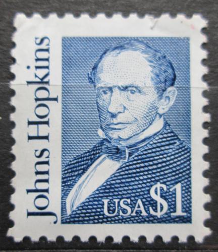 Poštová známka USA 1989 Johns Hopkins, filantrop Mi# 2042