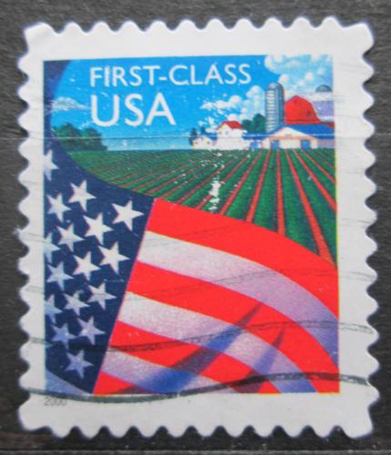 Poštová známka USA 2001 Štátna vlajka Mi# 3425