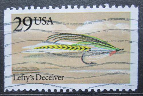 Poštová známka USA 1991 Rybáøská muška Lefty’s Deceiver Mi# 2143