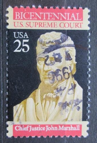Poštová známka USA 1990 John Marshall, politik Mi# 2075