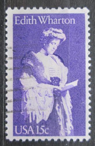 Poštová známka USA 1980 Edith Wharton, spisovatelka Mi# 1439