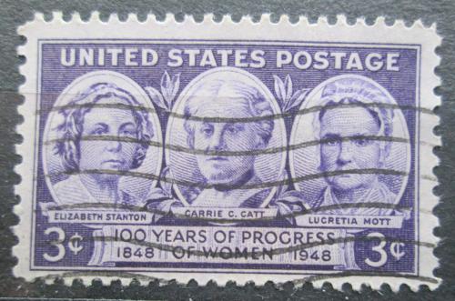 Poštová známka USA 1948 Ženské hnutí Mi# 571