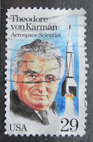 Poštová známka USA 1992 Theodore von Kármán Mi# 2313