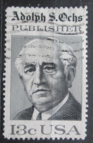Poštová známka USA 1976 Adolph S. Ochs Mi# 1287