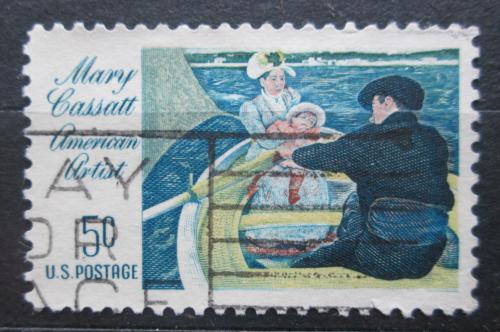 Poštová známka USA 1966 Umenie, Mary Cassatt Mi# 913