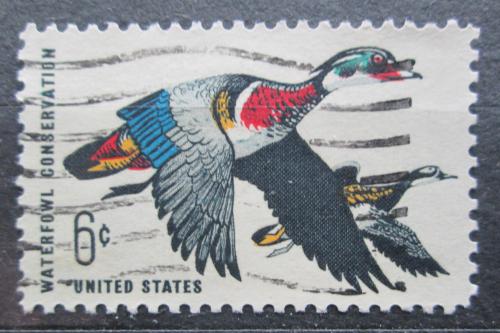 Poštová známka USA 1968 Kachnièka karolínská Mi# 971