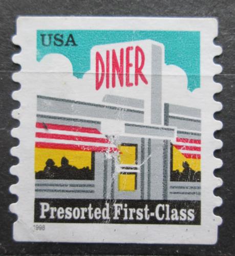 Poštová známka USA 1998 Restaurace Mi# 2968