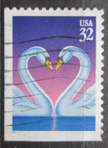 Poštová známka USA 1997 Láska, labutì Mi# 2803 BE