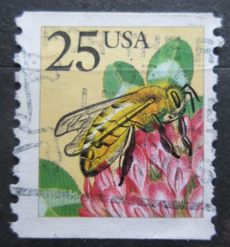 Poštová známka USA 1988 Vèela Mi# 2003