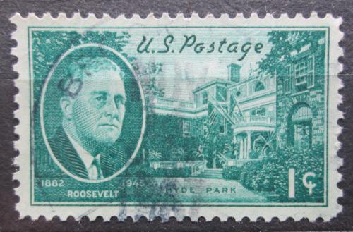 Poštová známka USA 1945 Prezident Franklin Delano Roosevelt Mi# 534