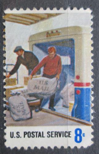 Poštová známka USA 1973 Nakládání pošty Mi# 1103