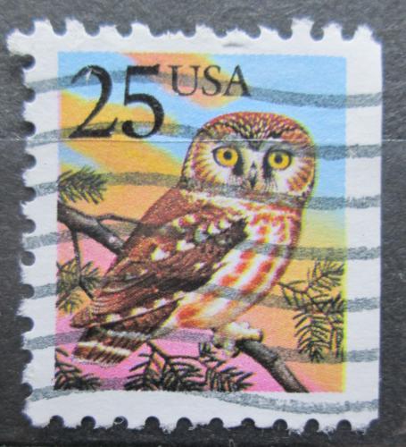 Poštová známka USA 1988 Sýc rousný Mi# 1981 D