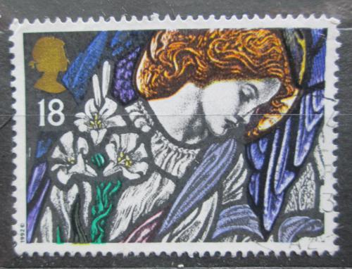Poštová známka Ve¾ká Británia 1992 Vianoce, náboženské umenie Mi# 1421