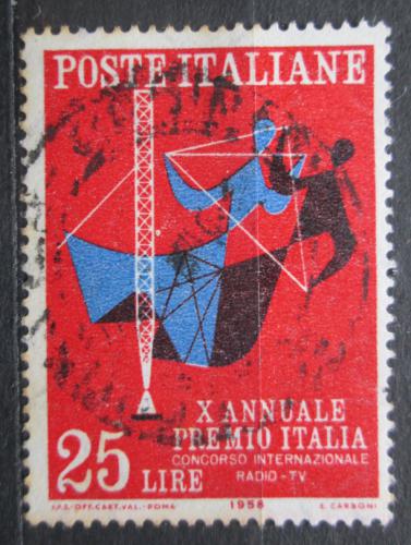 Potov znmka Taliansko 1958 Mezinrodn cena Italia, 10. vroie Mi# 1027 - zvi obrzok