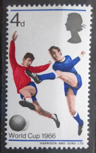 Poštová známka Ve¾ká Británia 1966 MS ve futbale Mi# 422
