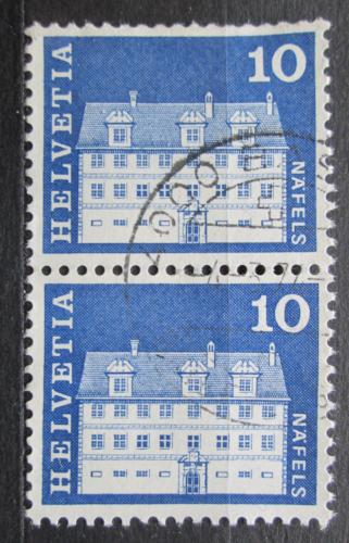 Potov znmky vcarsko 1968 Nfels, Freulerpalast pr Mi# 879