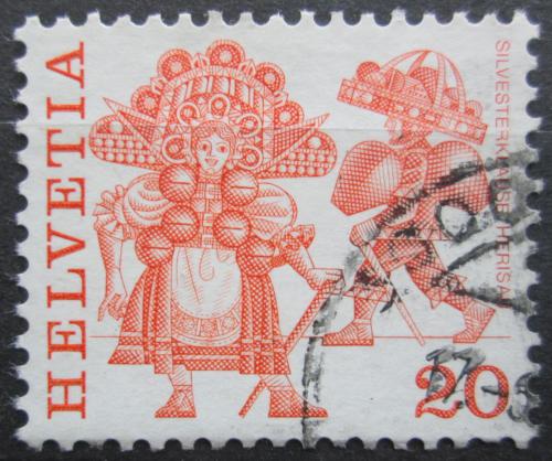Poštová známka Švýcarsko 1977 ¼udová slavnost Mi# 1102 A 