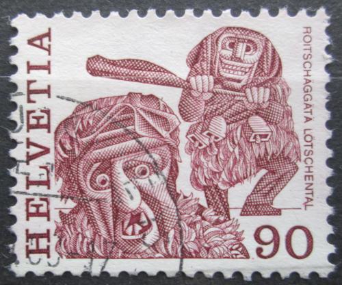 Poštová známka Švýcarsko 1977 ¼udová slavnost Mi# 1108 A