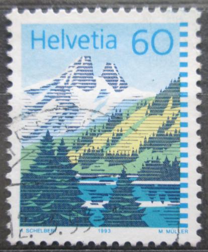 Poštová známka Švýcarsko 1993 Lac de Tanay Mi# 1489 I A