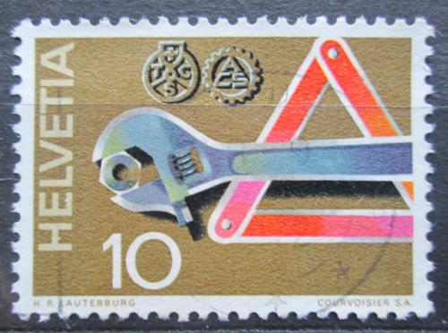 Poštová známka Švýcarsko 1972 Náøadí Mi# 964