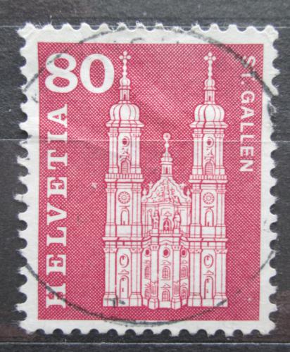 Poštová známka Švýcarsko 1960 Katedrála v St. Gallen Mi# 708 x 