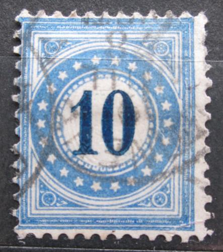 Poštová známka Švýcarsko 1878 Doplatná Mi# 5 Kat 10€