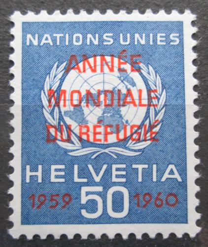 Poštová známka Švýcarsko 1960 Pro organizaci OSN Mi# 32