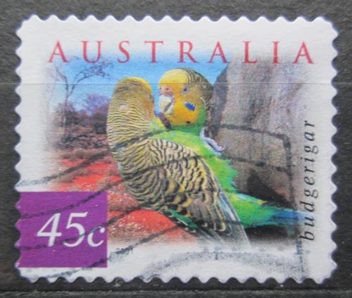 Poštová známka Austrália 2001 Andulka vlnkovaná Mi# 2073