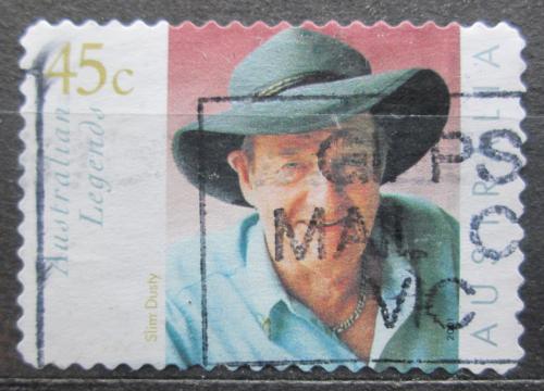 Poštová známka Austrália 2001 Slim Dusty, muzikant Mi# 2014