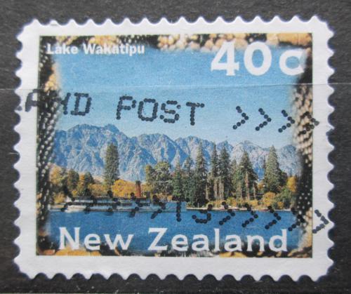 Poštová známka Nový Zéland 1996 Jazero Wakatipu Mi# 1518