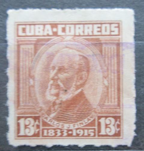 Poštová známka Kuba 1954 Carlos J. Finlay Mi# 417