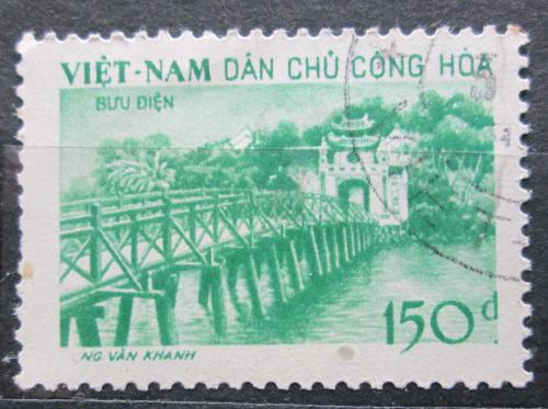 Poštová známka Vietnam 1958 Most Huc Mi# 89