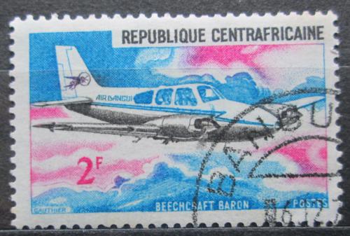 Poštová známka SAR 1967 Lietadlo Beechcraft Baron Mi# 145