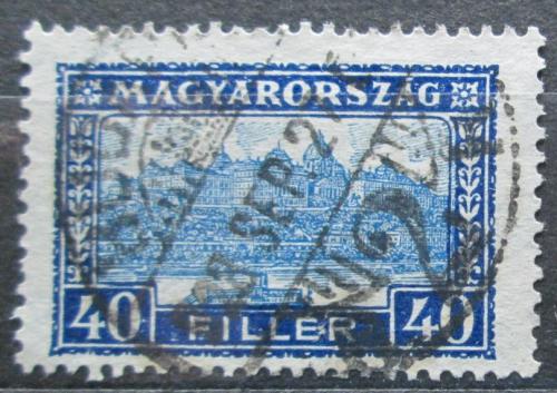 Poštová známka Maïarsko 1926 Krá¾ovský hrad v Budapešti Mi# 422