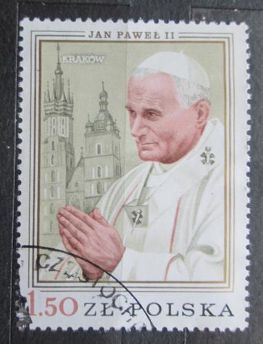Poštová známka Po¾sko 1979 Papež Jan Pavel II. Mi# 2629
