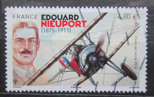 Poštová známka Francúzsko 2016 Édouard Nieuport, letec Mi# 6480 Kat 11€