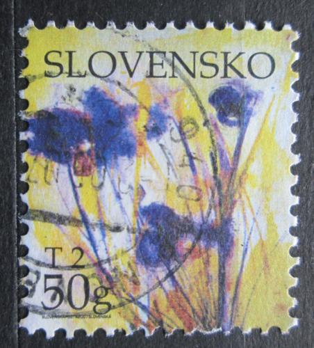 Poštová známka Slovensko 2007 Kosatec Mi# 550