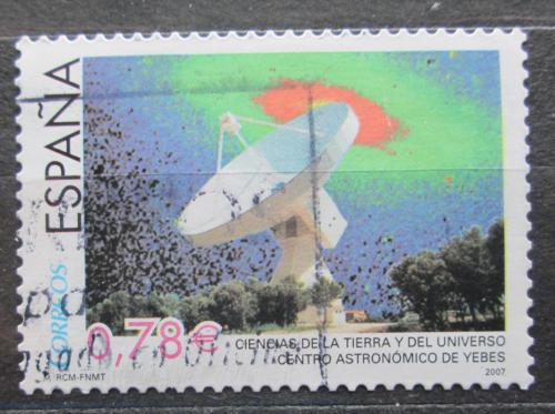 Poštová známka Španielsko 2007 Radioteleskop Mi# 4206