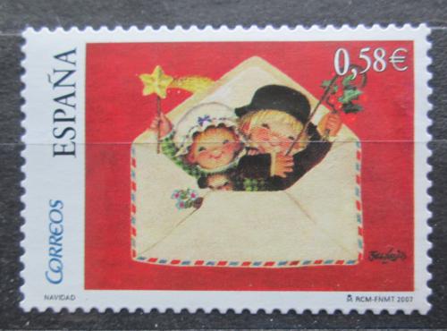 Poštová známka Španielsko 2007 Vianoce, ilustrace, Joan Ferrándiz Mi# 4267