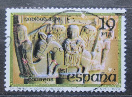 Poštová známka Španielsko 1979 Vianoce, umenie Mi# 2443