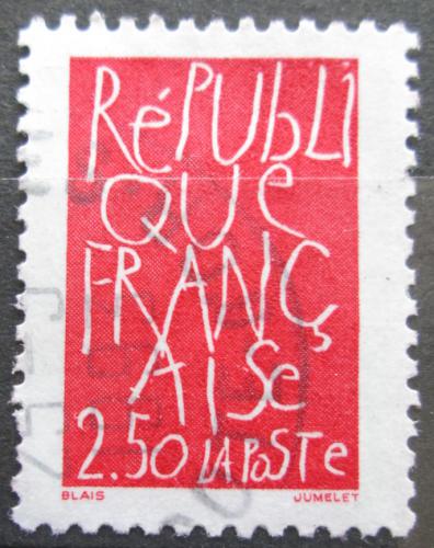 Potov znmka Franczsko 1992 Npis od  Jean-Charles Blaise Mi# 2917