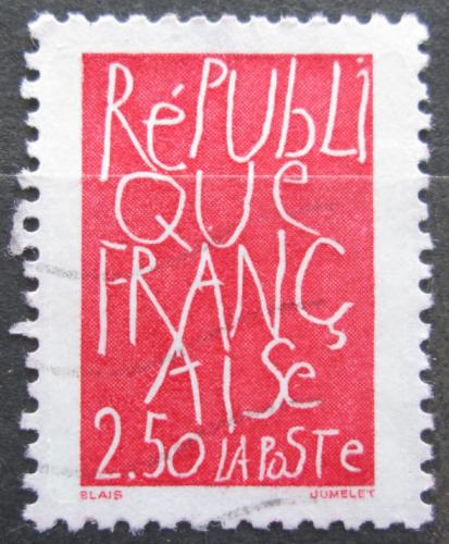 Potov znmka Franczsko 1992 Npis od  Jean-Charles Blaise Mi# 2917 - zvi obrzok