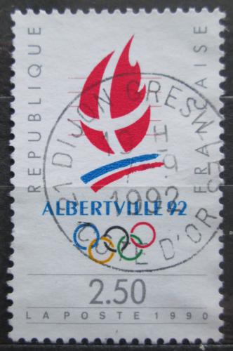 Poštová známka Francúzsko 1990 ZOH Albertville Mi# 2758